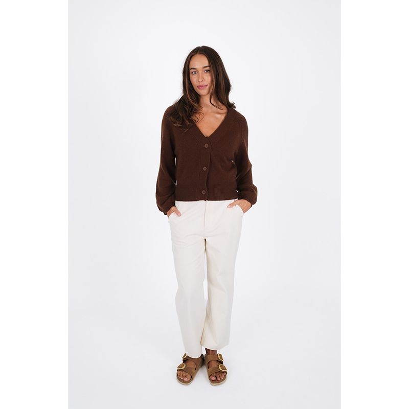 Collide Cardi - Coffee