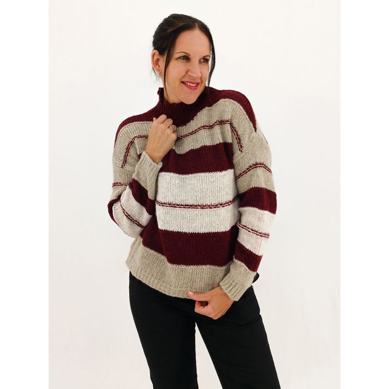 Dalila Stripe Sweater