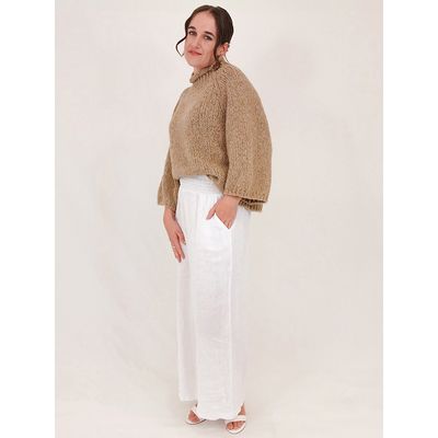 Simona Linen Palazzo Pant