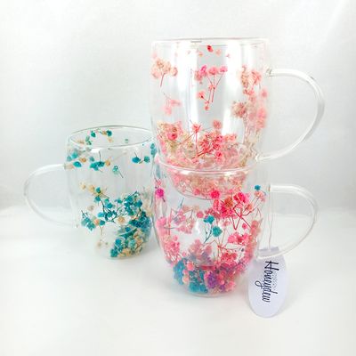 Double Wall Floral Confetti Mug RND