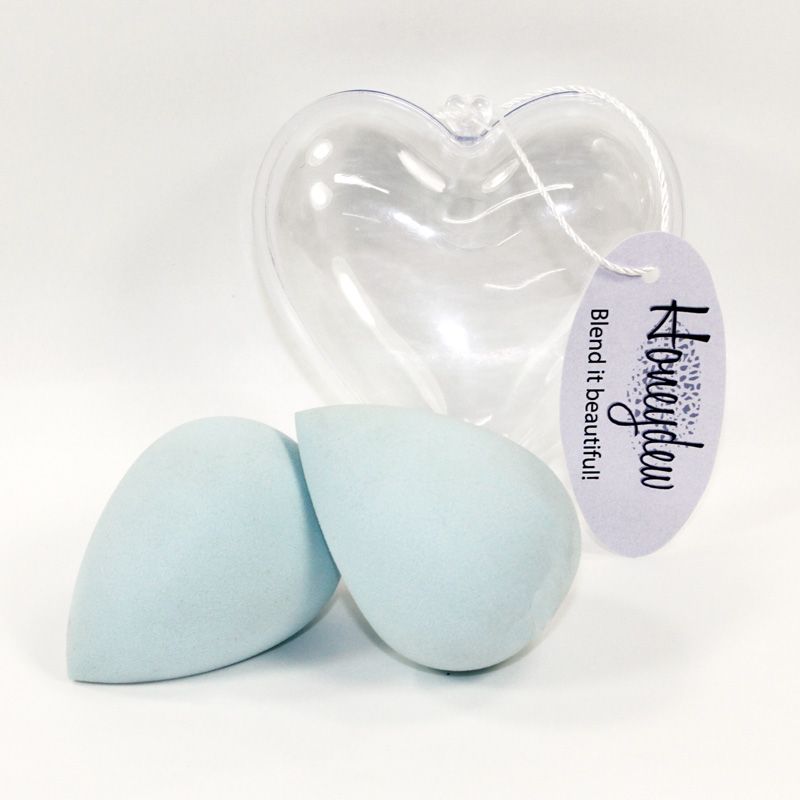 Honeydew Makeup Sponge - 2pc Heart, Colour: Blue