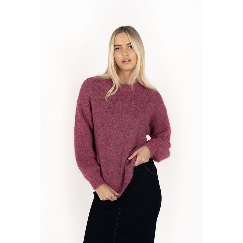 Neve Jumper - Berry