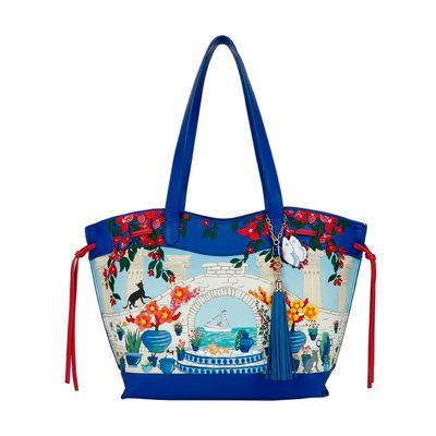 Stella Tote - Gardens of the World Greece