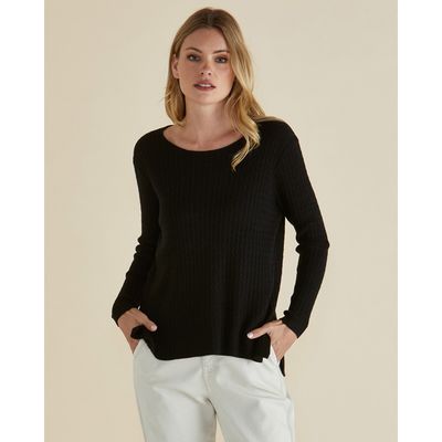 Cable Mini Jumper - Black