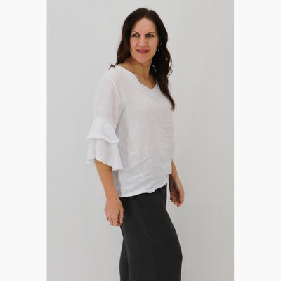 Dina Bell Sleeve Blouse