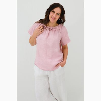 Italia Sweet Ruffle Blouse