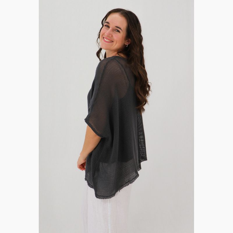 Rossana 2pc Cotton Mesh Batwing