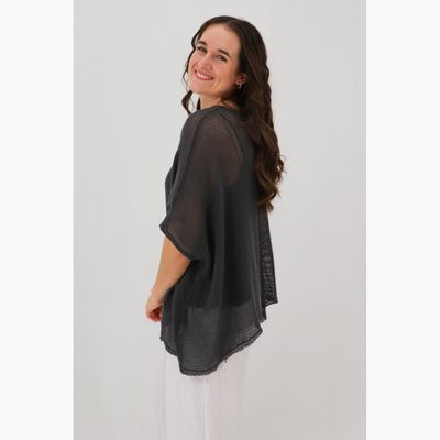 Rossana 2pc Cotton Mesh Batwing