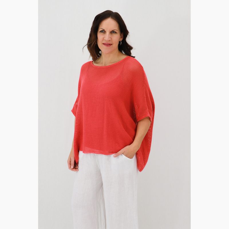Rossana 2pc Cotton Mesh Batwing