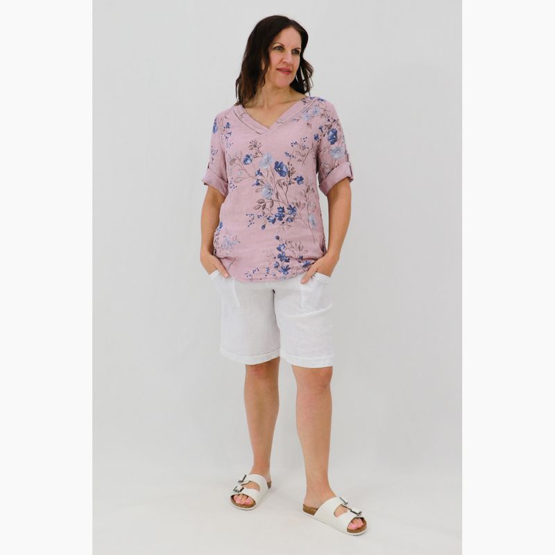 Erika Linen Shorts