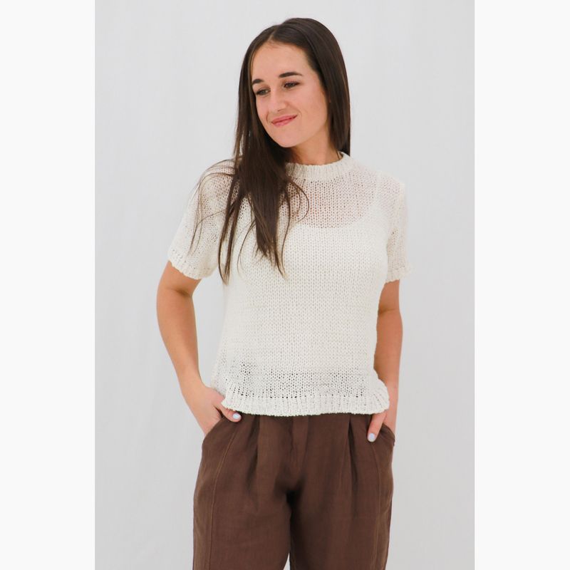 Ramona Cotton Knit Tee
