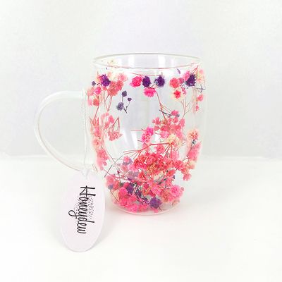 Double Wall Floral Confetti Mug RND