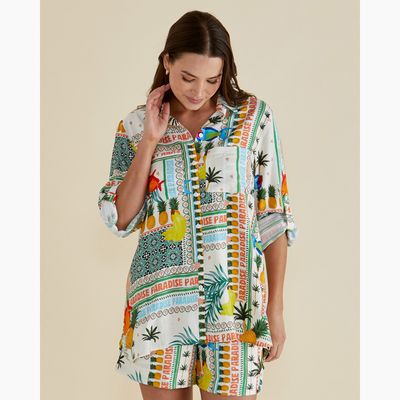 Mills Shirt - Paradise Print