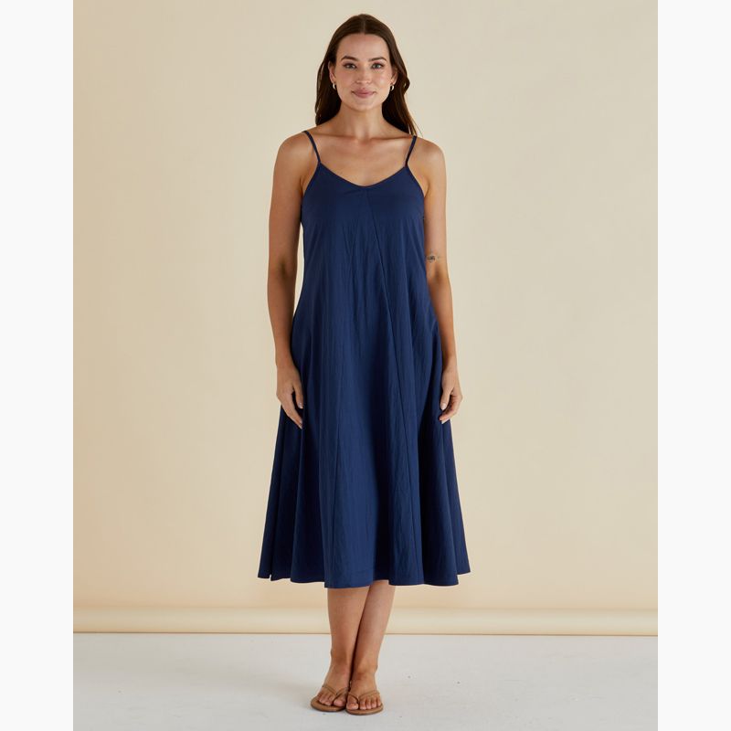 Harriet Dress - Navy Blue