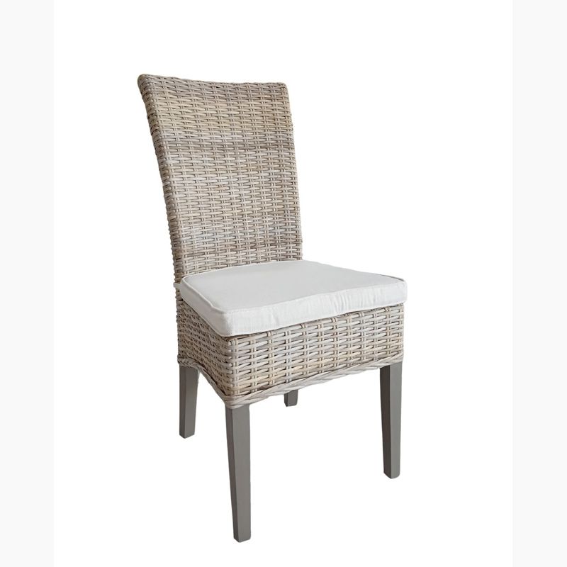 Sahara Dining Chair Grey / Off White