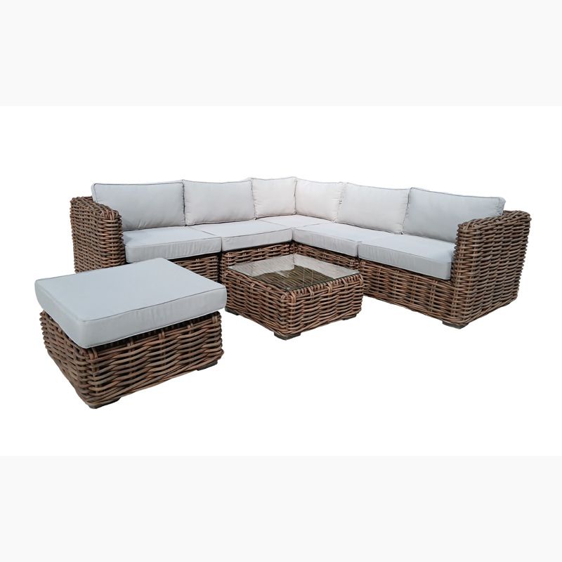 Geraldine Sofa Set Grey / Grey