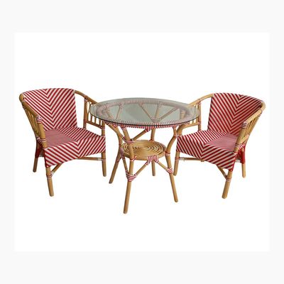 Café Set - Red &amp; White