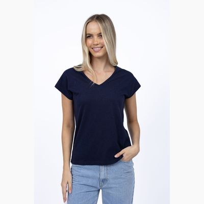 Must Have V Neck - Navy