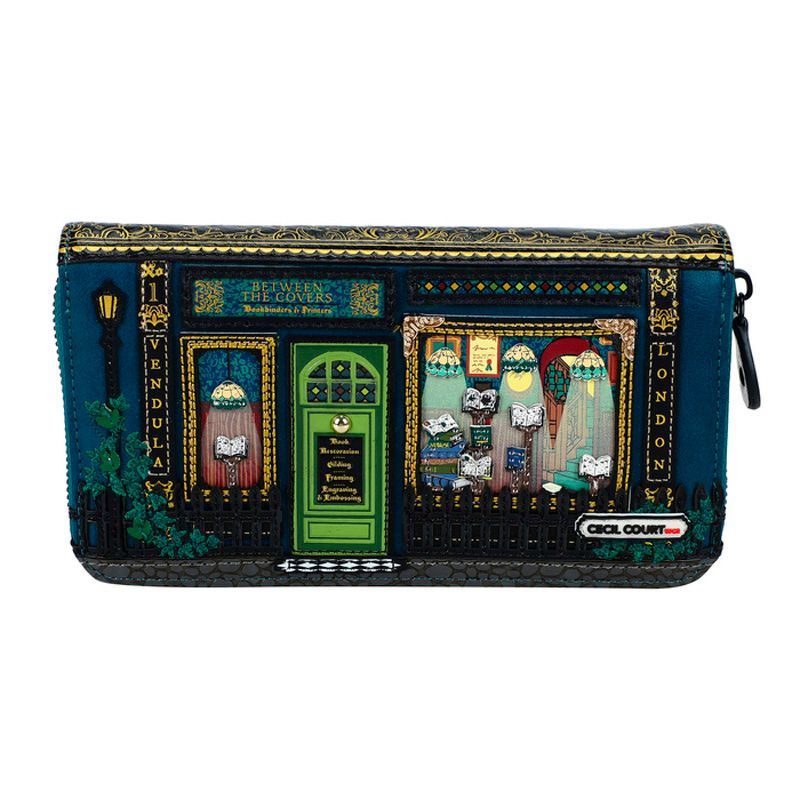 Large Ziparound Wallet - Bookbinders