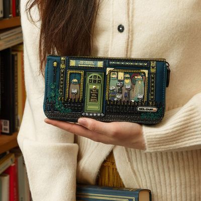 Large Ziparound Wallet - Bookbinders