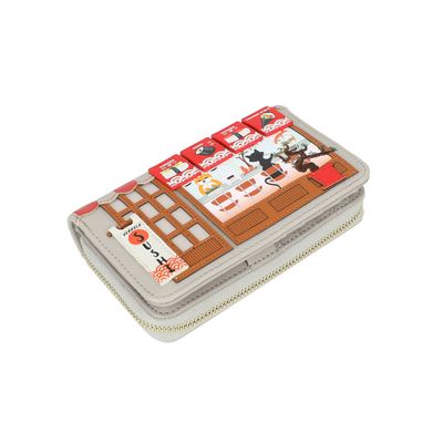 Medium Ziparound Wallet - Sushi - Grey