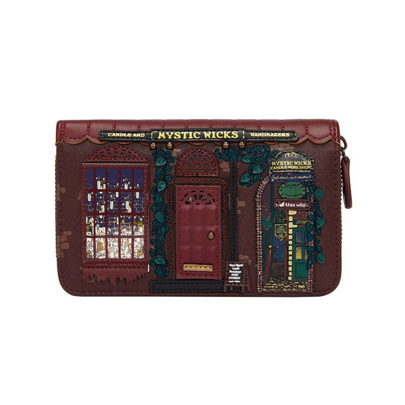 Medium Ziparound Wallet - Mystic Wicks