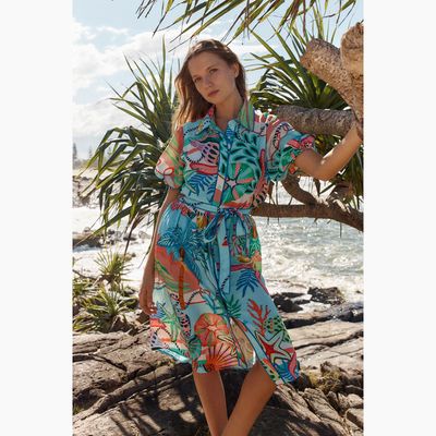 Rio Reef Dress - Rio Reef Print