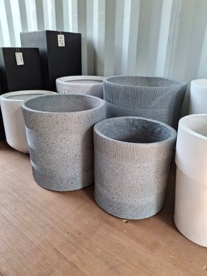 New Fibre Clay Pots