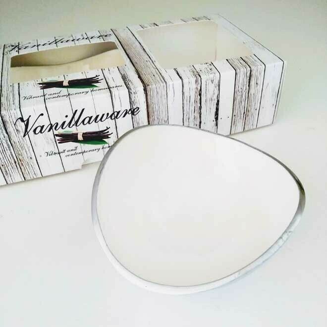 Set 3 Oval Bowls - Boxed, Colour: White