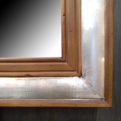 Timber/Aluminium Mirror Rec