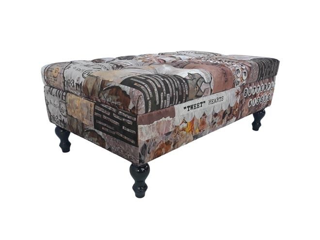 Patches Ottoman, Color: Autumn
