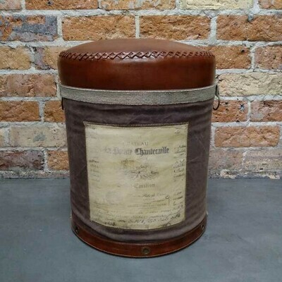 Stool  Iron/Canvas