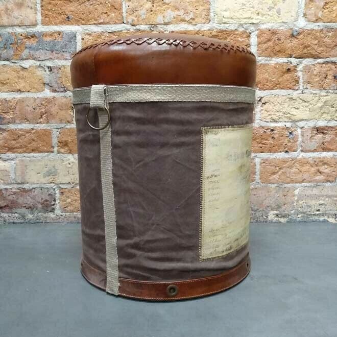 Stool  Iron/Canvas