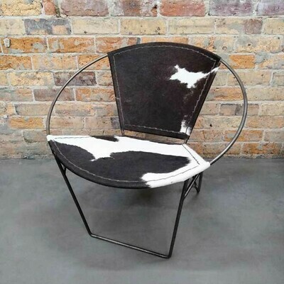 Utah Chair - Black Hide