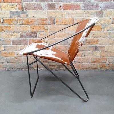 Utah Chair - Tan Hide