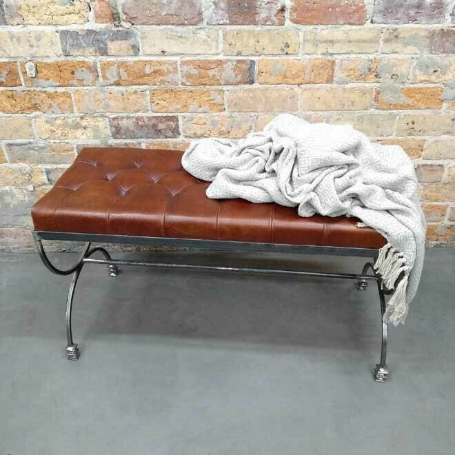 Delaware Bench Seat - Leather