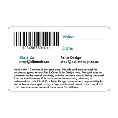 In-store Gift Card