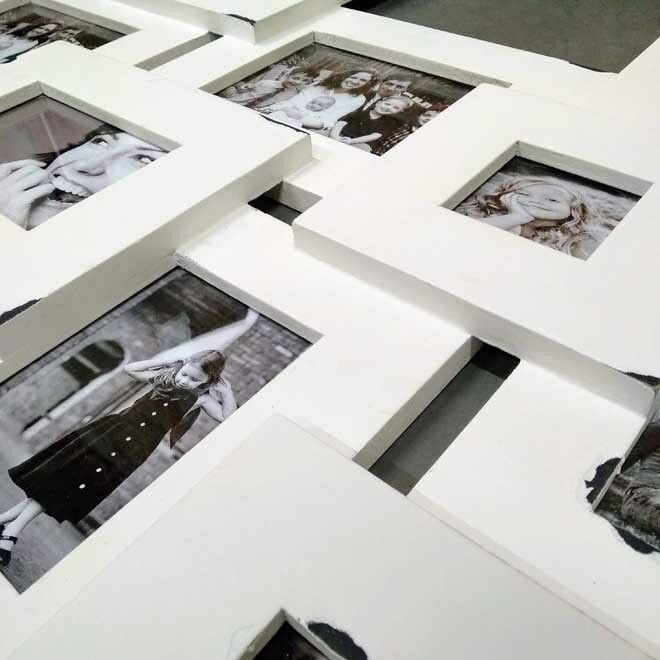 Timber Picture Frame 12 - Antique White