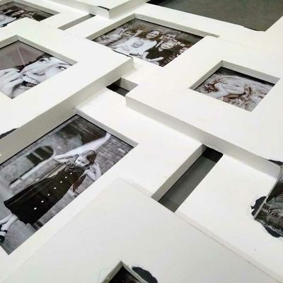 Timber Picture Frame 12 - Antique White