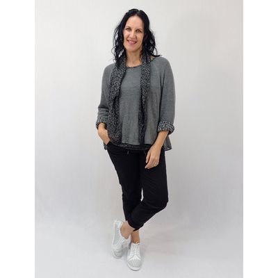 Terza Mohair Knit w Scarf $175