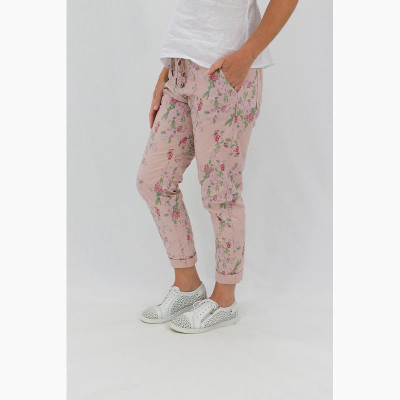 Cora Skinny Fit Pant - Botanic