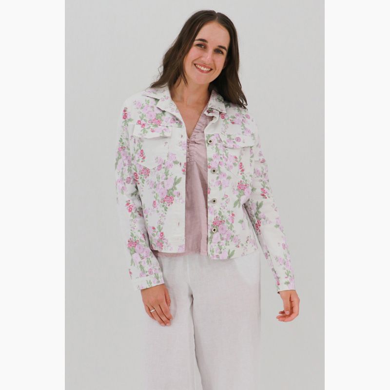 Cirene Trucker Jacket - Botanic