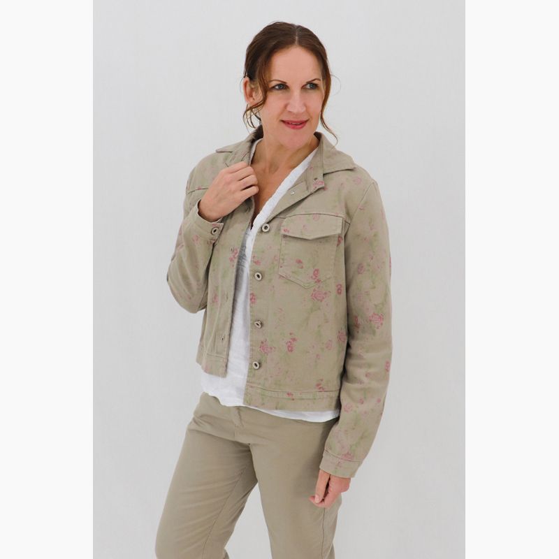 Cirene Trucker Jacket - Botanic