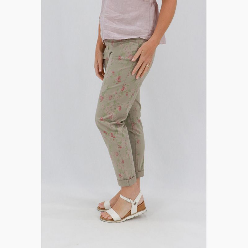 Dolores Slim Fit Pant - Botanic