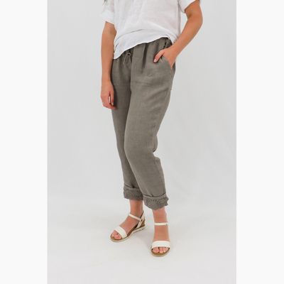 Roberta Eyelet Casual Trouser