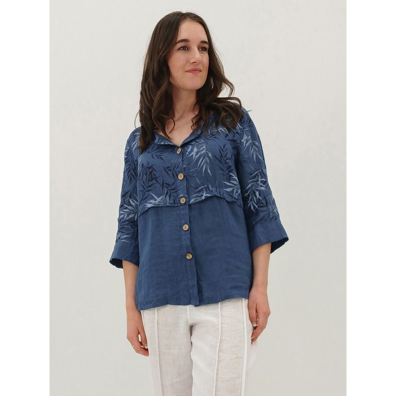 Matilda Shirt - Whispy Leaf