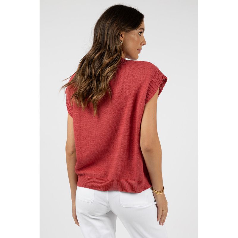 Aster Top - Brick - $154.99