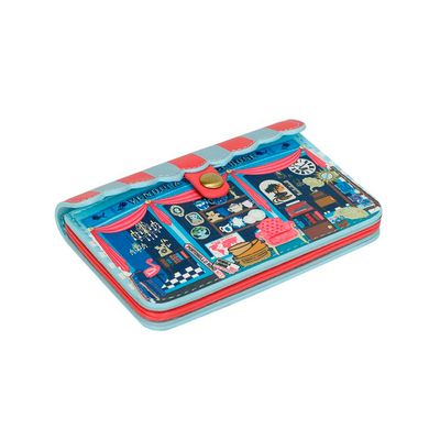 Accordion Card Wallet - Vintage Rose