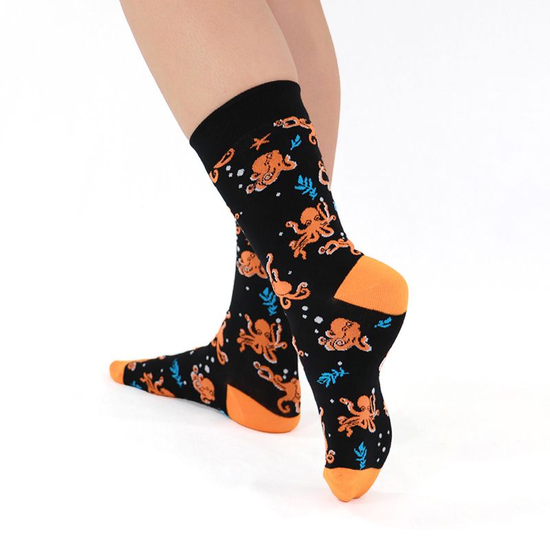 outta SOCKS - Orange Octo