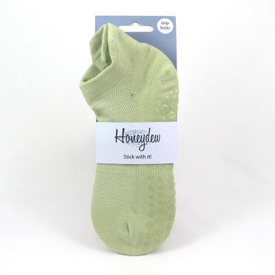 Stick With It - Grip Socks Ankle - Lime
